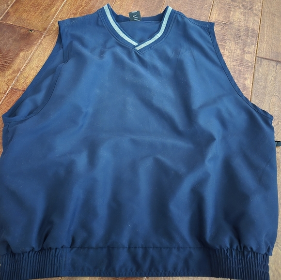 Nike Golf Mens‎ sleeveless Pullover, Size large, Blue, Golfing, Used - Picture 1 of 4